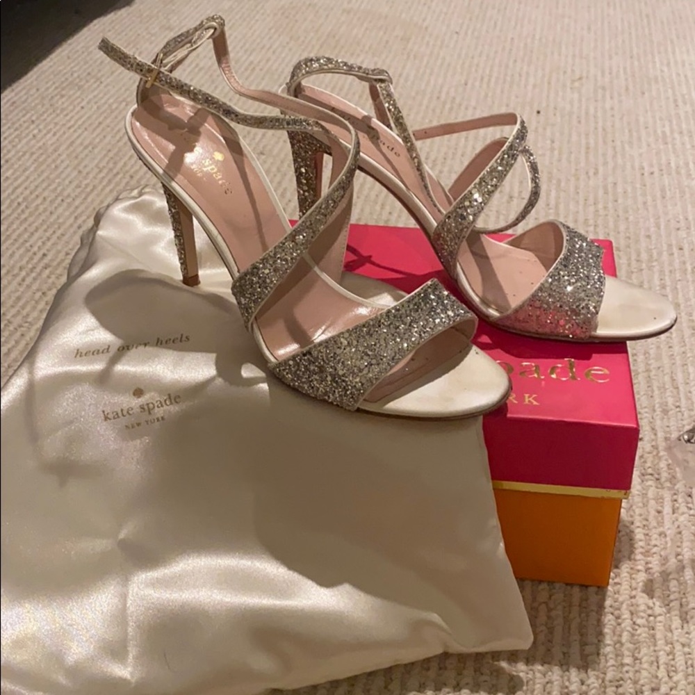 Kate spade sparkle heels. Size 8